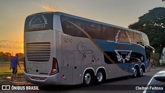 Athenas Turismo 3030 na cidade de Rio Verde, Goiás, Brasil, por Cleiton Feitosa. Número da foto: #8876313.