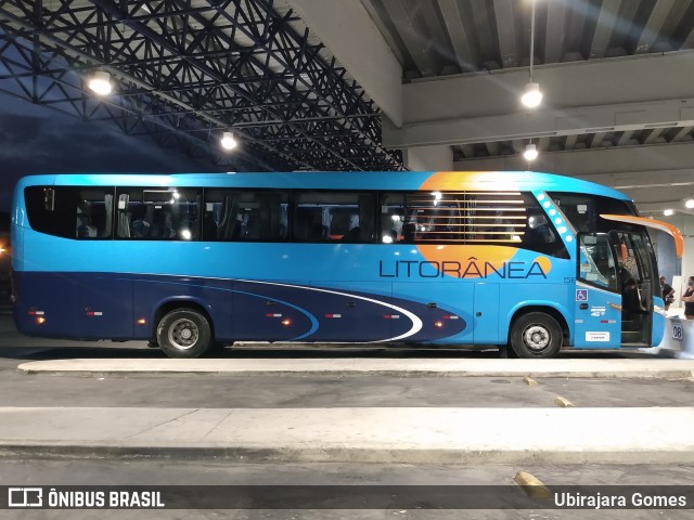 Litorânea Transportes Coletivos 5682 na cidade de Santos, São Paulo, Brasil, por Ubirajara Gomes. Número da foto: #8875536.