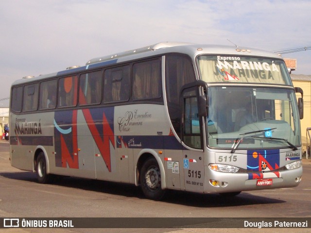 Expresso Maringá 5115 na cidade de Cascavel, Paraná, Brasil, por Douglas Paternezi. ID da foto: 8875111.