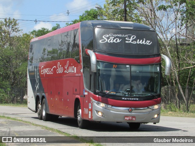 Expresso São Luiz 7980 na cidade de Recife, Pernambuco, Brasil, por Glauber Medeiros. ID da foto: 8876053.