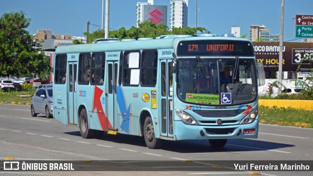 Rota Sol > Vega Transporte Urbano 35233 na cidade de Fortaleza, Ceará, Brasil, por Yuri Ferreira Marinho. Número da foto: #8877508.
