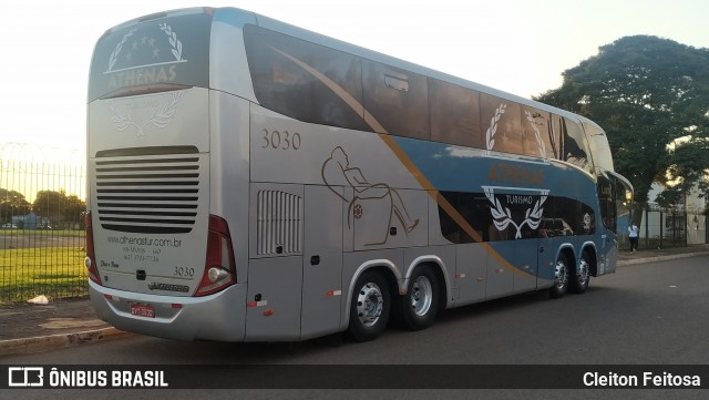 Athenas Turismo 3030 na cidade de Rio Verde, Goiás, Brasil, por Cleiton Feitosa. Número da foto: #8876310.