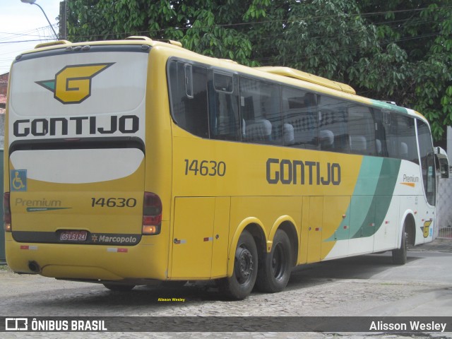 Empresa Gontijo de Transportes 14630 na cidade de Fortaleza, Ceará, Brasil, por Alisson Wesley. ID da foto: 8876454.