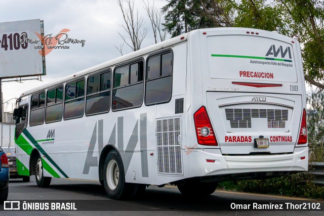 AVM - Autotransportes Valle del Mezquital 1303 na cidade de Huehuetoca, Estado de México, México, por Omar Ramírez Thor2102. Número da foto: #8877351.