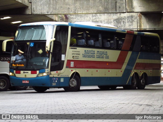 Transporte Coletivo Santa Maria 276 na cidade de Belo Horizonte, Minas Gerais, Brasil, por Igor Policarpo. ID da foto: 8876692.