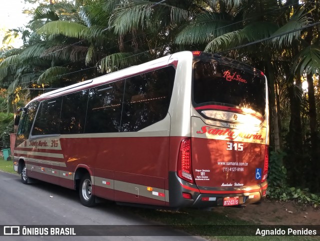 Santa Maria Fretamento e Turismo > Transportes Santa Maria(SP) 315 na cidade de Piedade, São Paulo, Brasil, por Agnaldo Penides. Número da foto: #8877344.