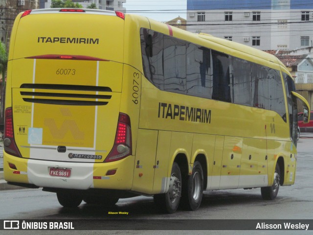 Viação Itapemirim 60073 na cidade de Fortaleza, Ceará, Brasil, por Alisson Wesley. Número da foto: #8876598.