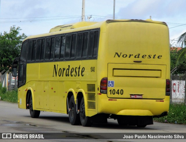 Viação Nordeste 1040 na cidade de Natal, Rio Grande do Norte, Brasil, por Joao Paulo Nascimento Silva. ID da foto: 8875906.