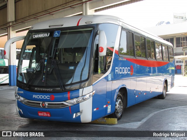 Viação Riodoce 91803 na cidade de Rio de Janeiro, Rio de Janeiro, Brasil, por Rodrigo Miguel. Número da foto: #8880329.