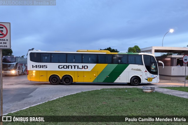 Empresa Gontijo de Transportes 14915 na cidade de Brasília, Distrito Federal, Brasil, por Paulo Camillo Mendes Maria. Número da foto: #8879124.