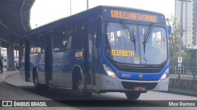 SOPAL - Sociedade de Ônibus Porto-Alegrense Ltda. 6607 na cidade de Porto Alegre, Rio Grande do Sul, Brasil, por Max Ramos. Número da foto: #8877774.