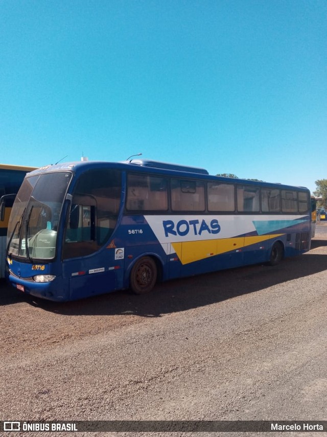 RodeRotas - Rotas de Viação do Triângulo 56716 na cidade de Uberlândia, Minas Gerais, Brasil, por Marcelo Horta. ID da foto: 8877900.