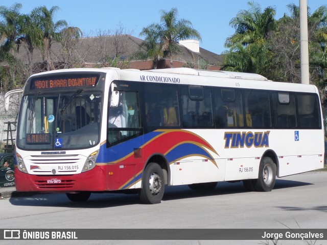 Transportadora Tinguá RJ 156.015 na cidade de Rio de Janeiro, Rio de Janeiro, Brasil, por Jorge Gonçalves. Número da foto: #8880708.