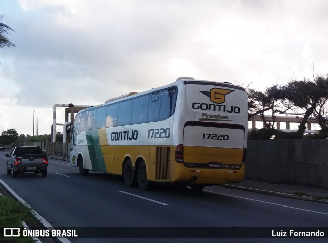 Empresa Gontijo de Transportes 17220 na cidade de Maceió, Alagoas, Brasil, por Luiz Fernando. Número da foto: #8881909.