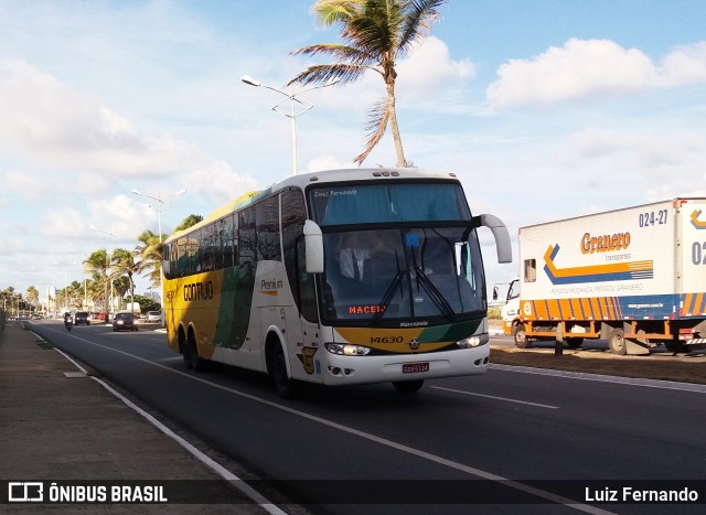 Empresa Gontijo de Transportes 14630 na cidade de Maceió, Alagoas, Brasil, por Luiz Fernando. Número da foto: #8881944.