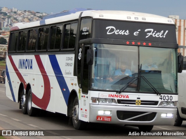 Innova Turismo 4030 na cidade de Belo Horizonte, Minas Gerais, Brasil, por Adão Raimundo Marcelino. ID da foto: 8881540.