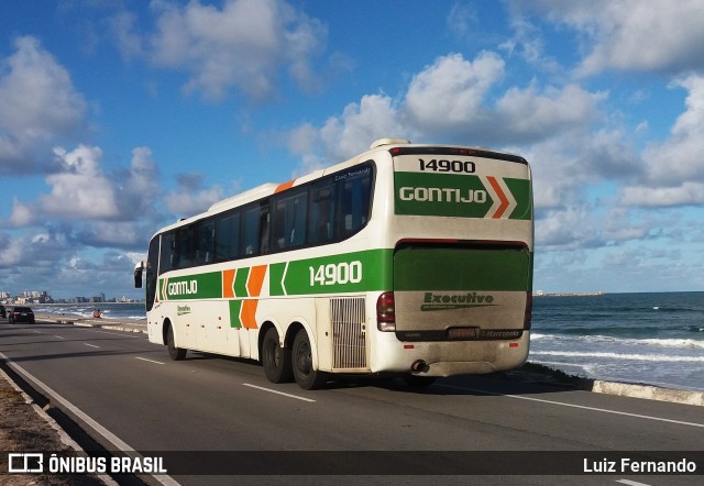 Empresa Gontijo de Transportes 14900 na cidade de Maceió, Alagoas, Brasil, por Luiz Fernando. ID da foto: 8881916.