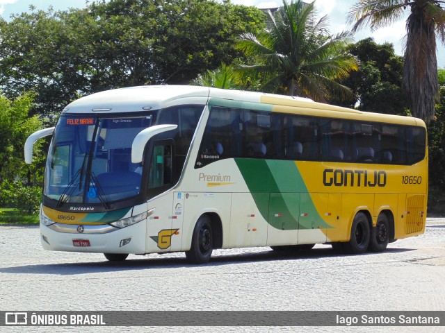 Empresa Gontijo de Transportes 18650 na cidade de Eunápolis, Bahia, Brasil, por Iago Santos Santana. Número da foto: #8880949.