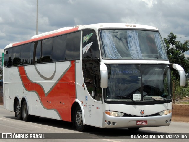 Ônibus Particulares 9407 na cidade de Belo Horizonte, Minas Gerais, Brasil, por Adão Raimundo Marcelino. ID da foto: 8882147.