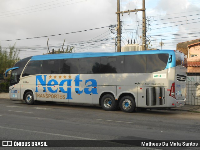 Neqta Transportes 014 na cidade de Fortaleza, Ceará, Brasil, por Matheus Da Mata Santos. ID da foto: 8884918.