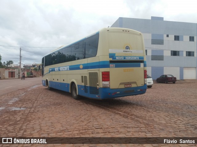 Viação Novo Horizonte 1033111 na cidade de Barra da Estiva, Bahia, Brasil, por Flávio  Santos. ID da foto: 8885664.