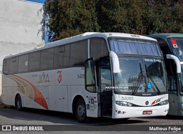 Viação Jóia > Expresso Jóia 34085 na cidade de Curitiba, Paraná, Brasil, por Matheus Felipe. ID da foto: 8885843.