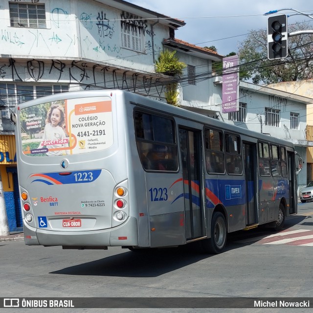 BBTT - Benfica Barueri Transporte e Turismo 1223 na cidade de Itapevi, São Paulo, Brasil, por Michel Nowacki. Número da foto: #8885312.