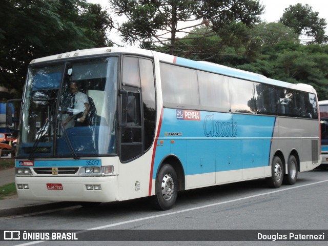 Empresa de Ônibus Nossa Senhora da Penha 35017 na cidade de Curitiba, Paraná, Brasil, por Douglas Paternezi. Número da foto: #8883235.