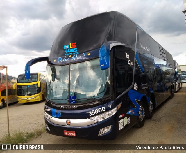 Pedra Azul Turismo 35000 na cidade de Aparecida, São Paulo, Brasil, por Vicente de Paulo Alves. Número da foto: #8885471.
