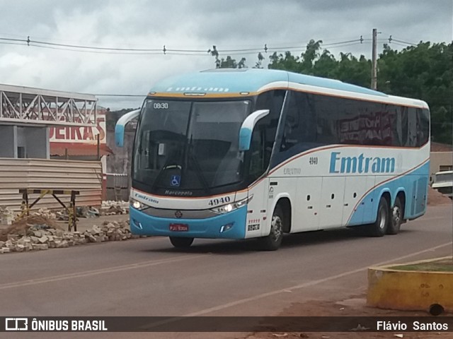Emtram 4940 na cidade de Barra da Estiva, Bahia, Brasil, por Flávio  Santos. Número da foto: #8883114.