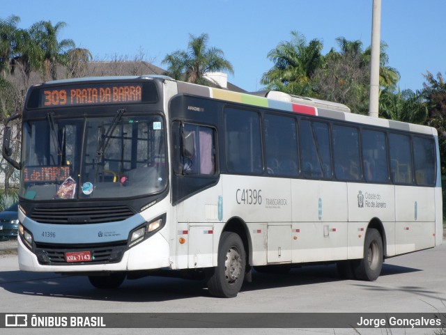 Real Auto Ônibus C41396 na cidade de Rio de Janeiro, Rio de Janeiro, Brasil, por Jorge Gonçalves. ID da foto: 8886127.