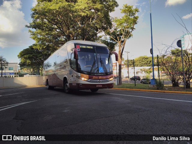 Viação São Bento Ribeirão Preto 10050 na cidade de Franca, São Paulo, Brasil, por Danilo Lima Silva. ID da foto: 8888319.