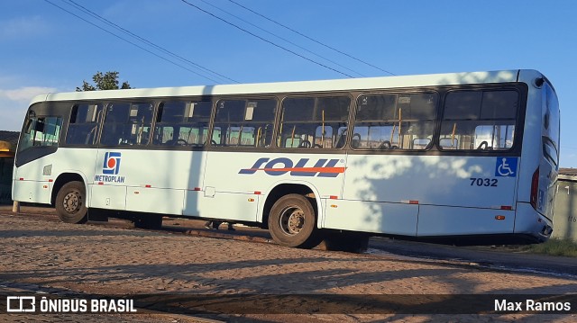 SOUL - Sociedade de Ônibus União Ltda. 7032 na cidade de Alvorada, Rio Grande do Sul, Brasil, por Max Ramos. ID da foto: 8887651.