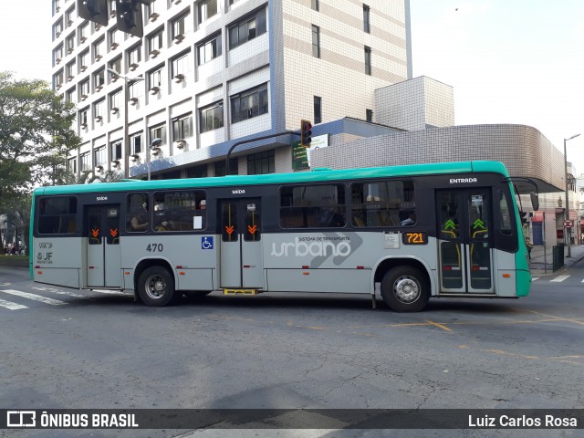 VSFL - Viação São Francisco 470 na cidade de Juiz de Fora, Minas Gerais, Brasil, por Luiz Carlos Rosa. ID da foto: 8887204.