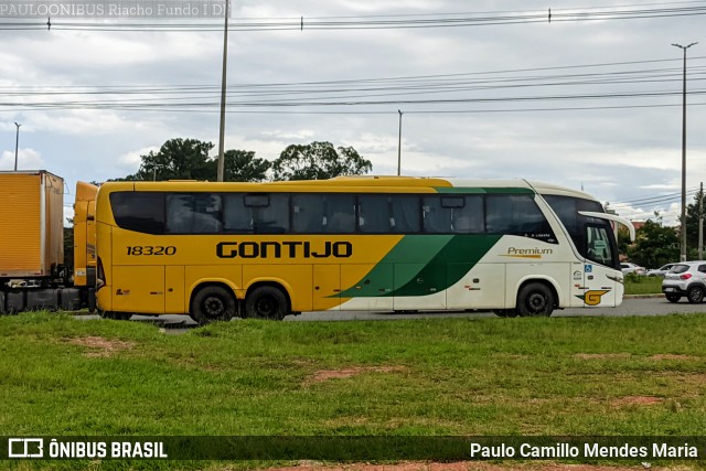 Empresa Gontijo de Transportes 18320 na cidade de Riacho Fundo, Distrito Federal, Brasil, por Paulo Camillo Mendes Maria. Número da foto: #8887390.
