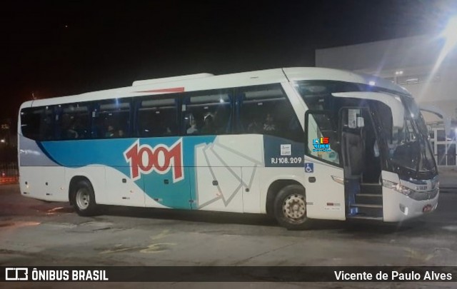 Auto Viação 1001 RJ 108.209 na cidade de Rio de Janeiro, Rio de Janeiro, Brasil, por Vicente de Paulo Alves. Número da foto: #8886389.