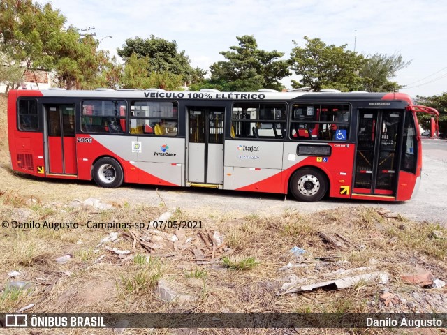 Itajaí Transportes Coletivos 2056 na cidade de Campinas, São Paulo, Brasil, por Danilo Augusto. ID da foto: 8887636.