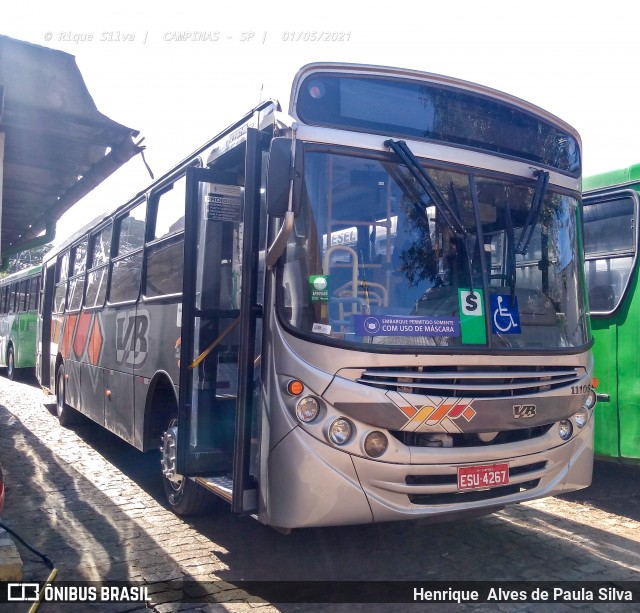 VB Transportes e Turismo 11105 na cidade de Campinas, São Paulo, Brasil, por Henrique Alves de Paula Silva. Número da foto: #8886027.