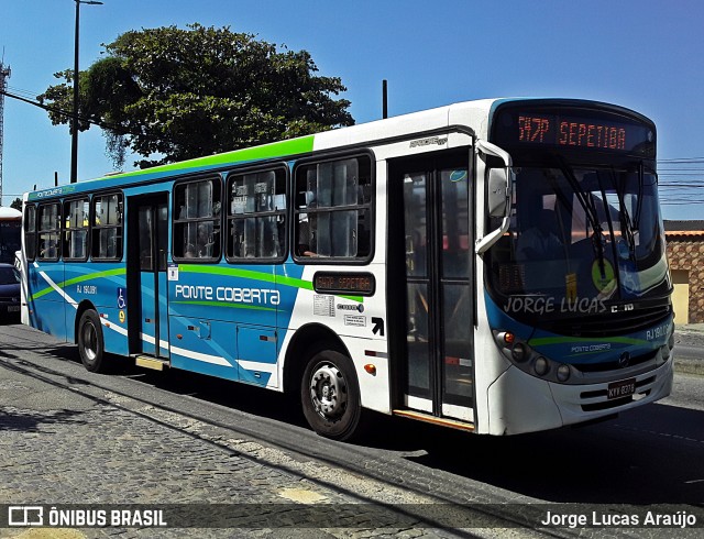 Viação Ponte Coberta RJ 190.091 na cidade de Rio de Janeiro, Rio de Janeiro, Brasil, por Jorge Lucas Araújo. Número da foto: #8887875.
