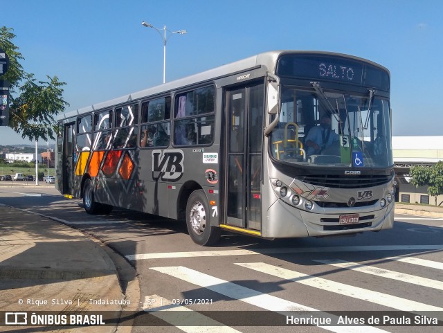 VB Transportes e Turismo 11007 na cidade de Indaiatuba, São Paulo, Brasil, por Henrique Alves de Paula Silva. Número da foto: #8886029.