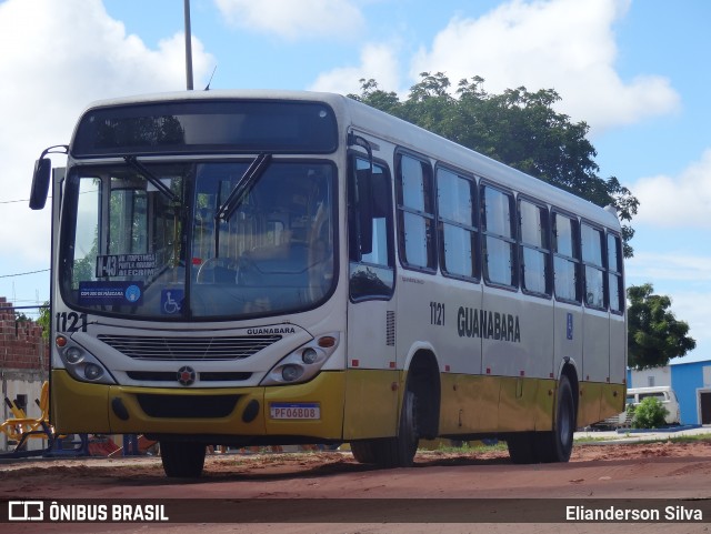 Transportes Guanabara 1121 na cidade de Natal, Rio Grande do Norte, Brasil, por Elianderson Silva. ID da foto: 8887951.