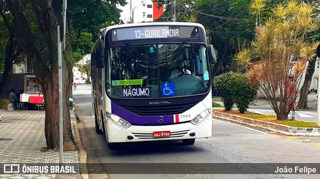 ABC Transportes Coletivos  Vale do Paraíba 1062 na cidade de Taubaté, São Paulo, Brasil, por João Felipe. ID da foto: 8889241.