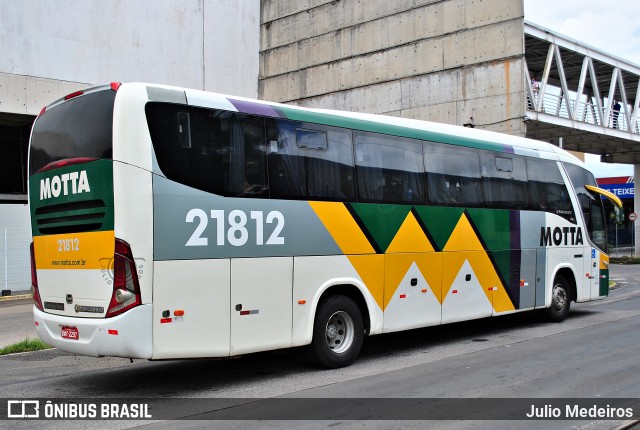 Viação Motta 21812 na cidade de Campinas, São Paulo, Brasil, por Julio Medeiros. ID da foto: 8890129.