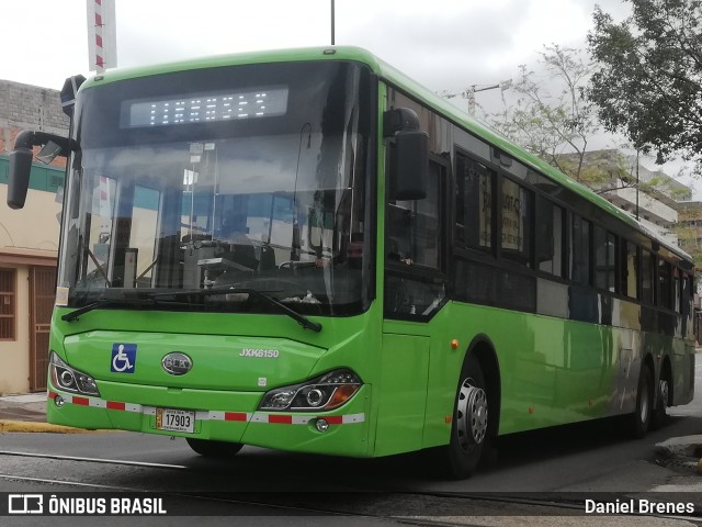 Autotransportes Raro SJB 17903 na cidade de Catedral, San José, San José, Costa Rica, por Daniel Brenes. ID da foto: 8889293.