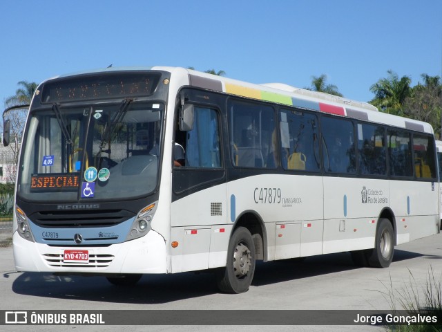 Viação Redentor C47879 na cidade de Rio de Janeiro, Rio de Janeiro, Brasil, por Jorge Gonçalves. Número da foto: #8889122.