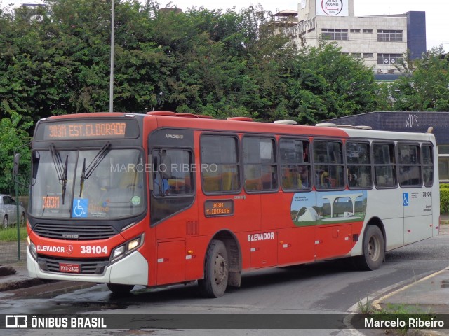 Viação Cruzeiro > Viação Sidon 38104 na cidade de Contagem, Minas Gerais, Brasil, por Marcelo Ribeiro. Número da foto: #8889786.