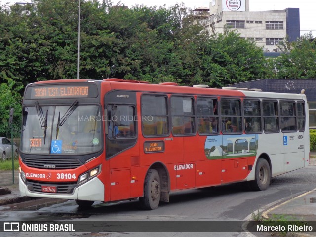 Viação Cruzeiro > Viação Sidon 38104 na cidade de Contagem, Minas Gerais, Brasil, por Marcelo Ribeiro. ID da foto: 8889786.