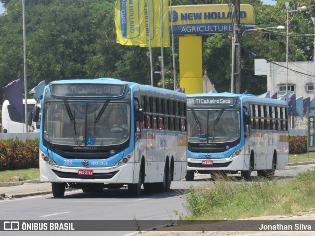 Expresso Vera Cruz 289 na cidade de Jaboatão dos Guararapes, Pernambuco, Brasil, por Jonathan Silva. Número da foto: #8889389.