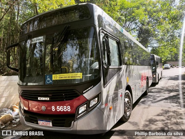 Auto Viação Transcap >> Auto Bless Transportes 8 5688 na cidade de São Paulo, São Paulo, Brasil, por Phillip Barbosa da silva. Número da foto: #8891594.