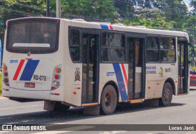 Ônibus Particulares RD-07001 na cidade de Ananindeua, Pará, Brasil, por Lucas Jacó. ID da foto: 8889507.